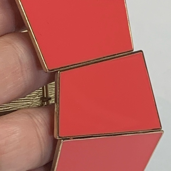 💐5/25 hot pink wide chunky geometric stretch - Picture 2 of 8